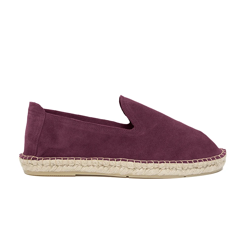 Men's classic loafers espadrilles - Cardinal suede leather